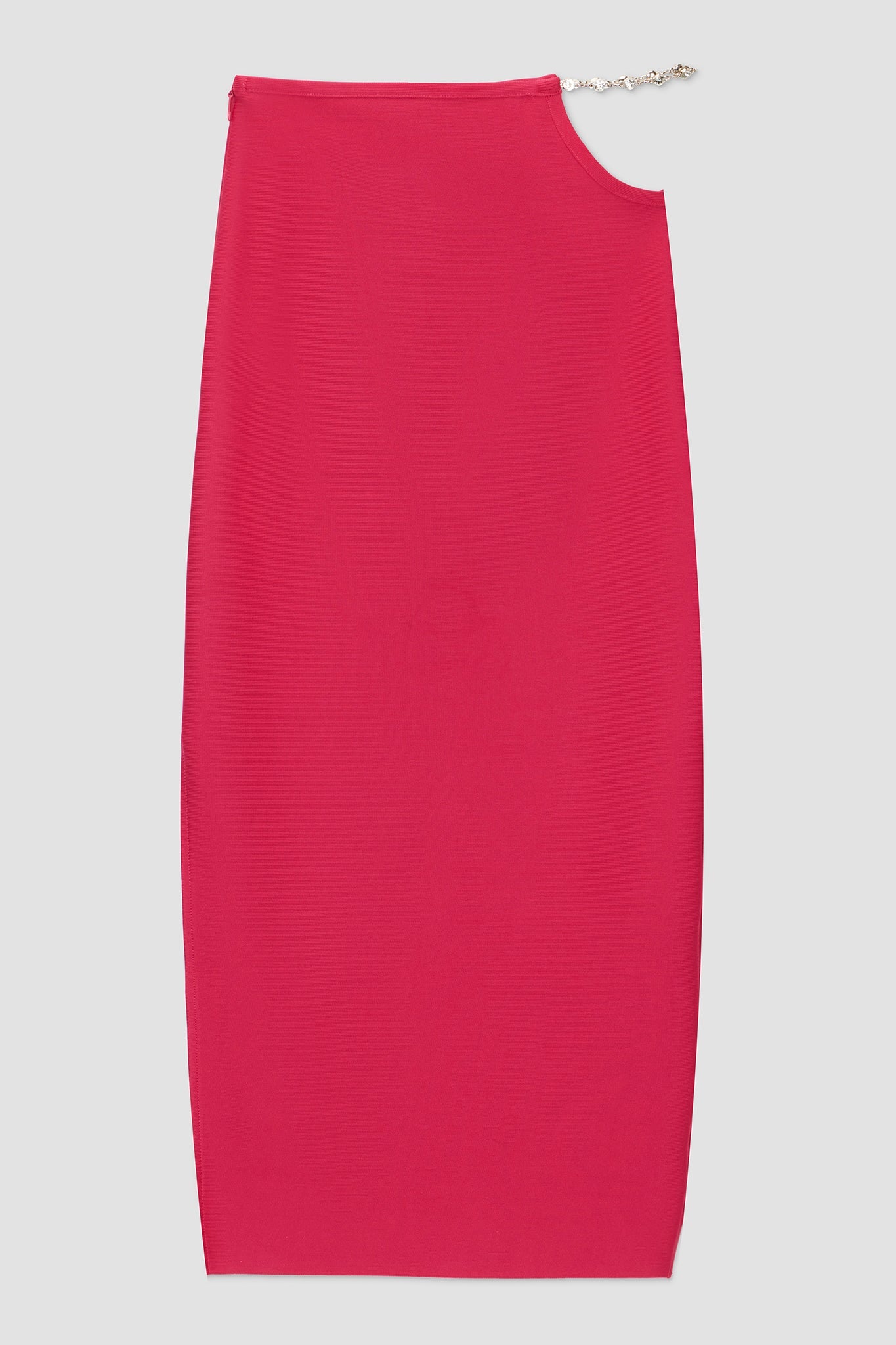 Star Cutout Rhinestone Skirt (Fuchsia)