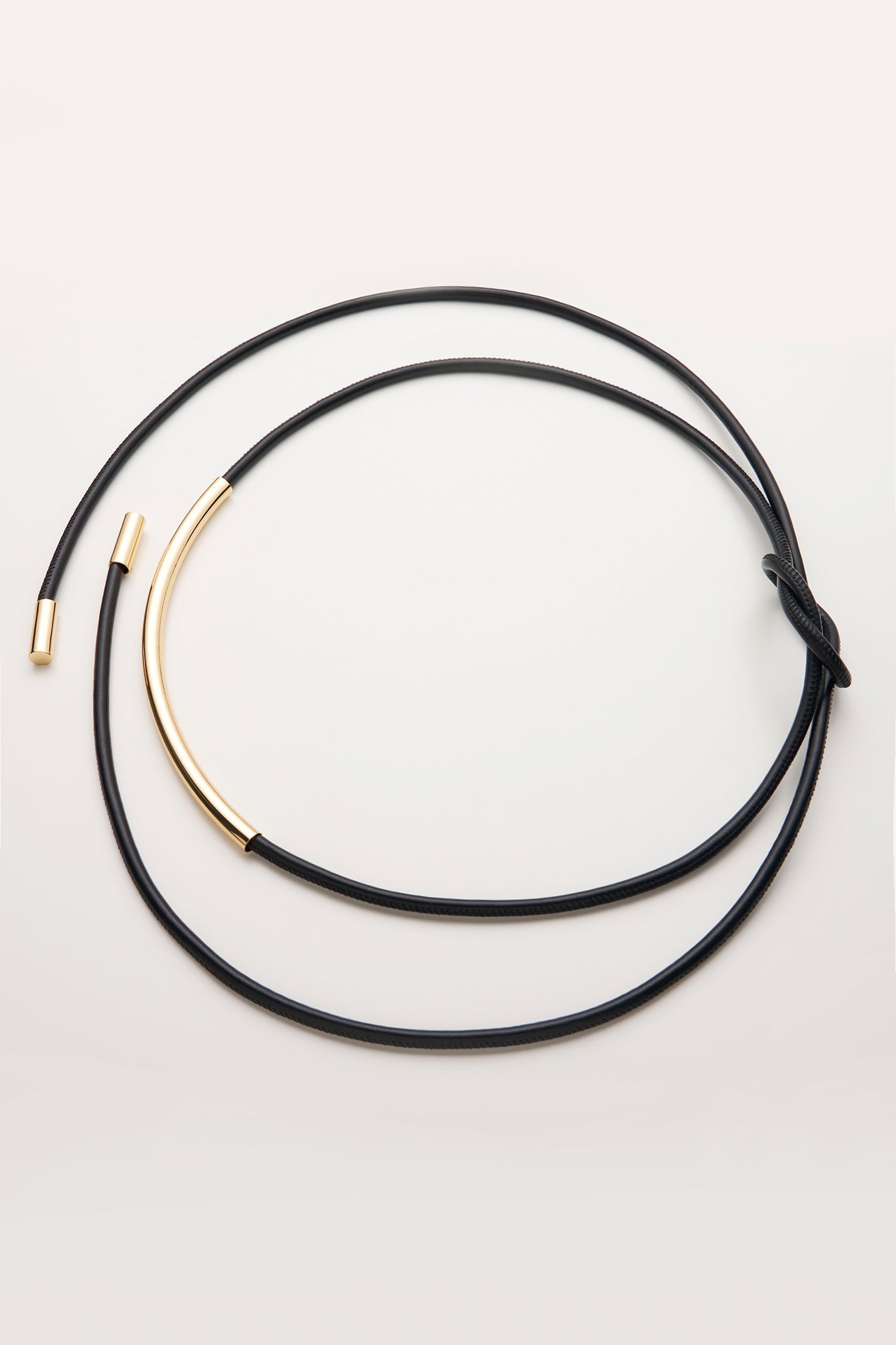 Tasha Sculpted Faux Leather Waist Belt (Gold)