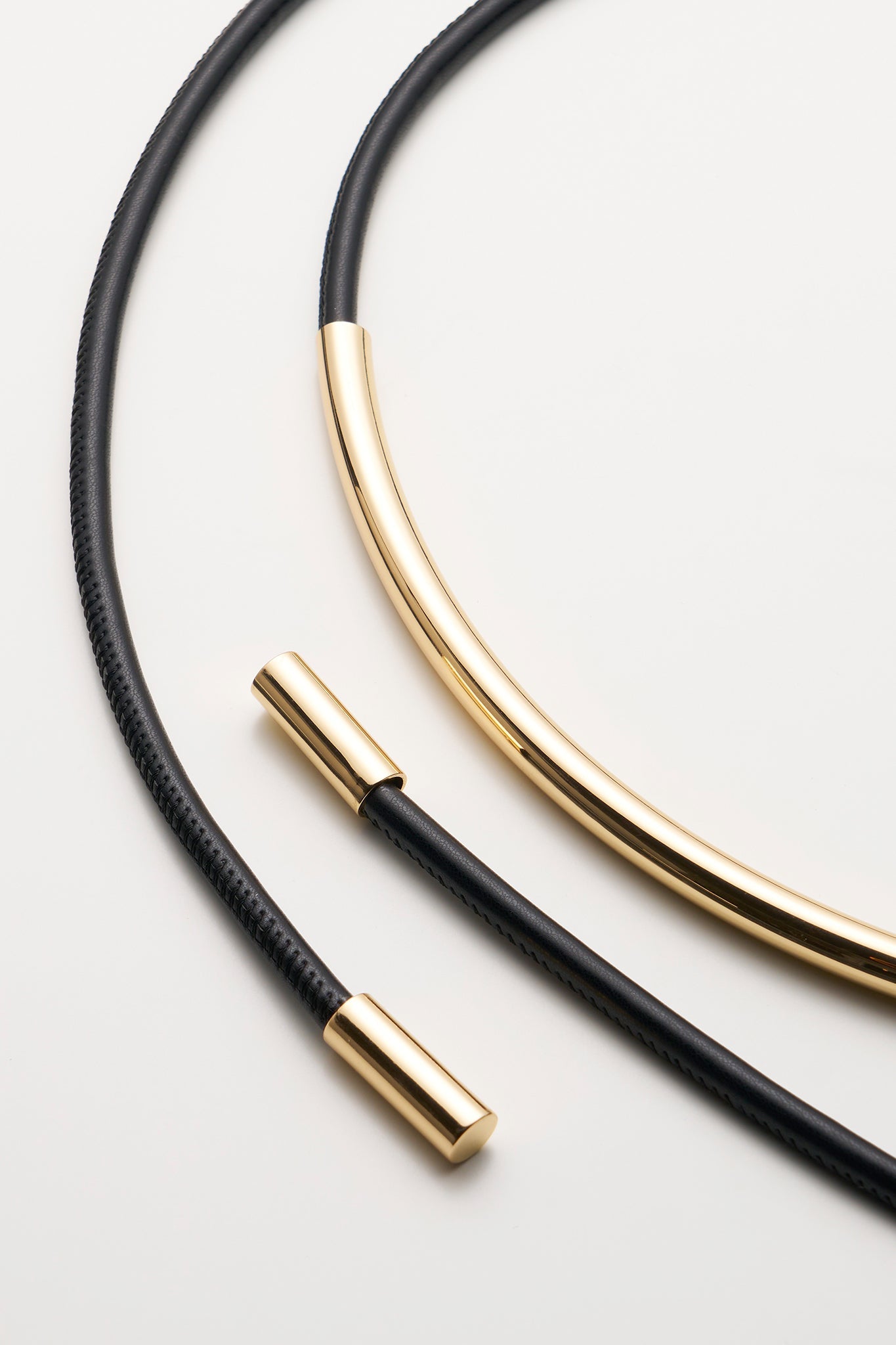 Tasha Sculpted Faux Leather Waist Belt (Gold)