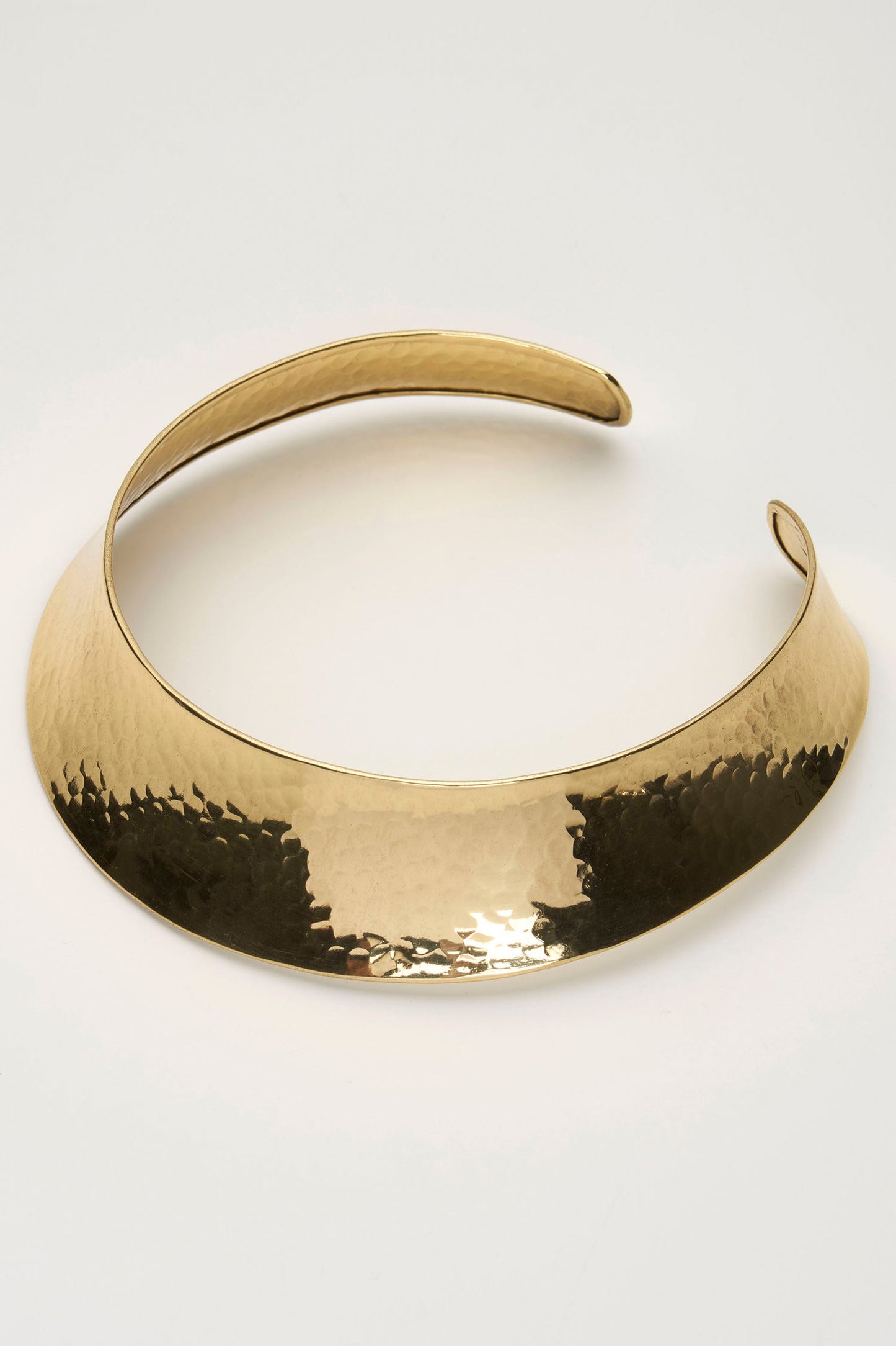 Adrien Handmade Fish Skin Ethnic Necklace (Gold)