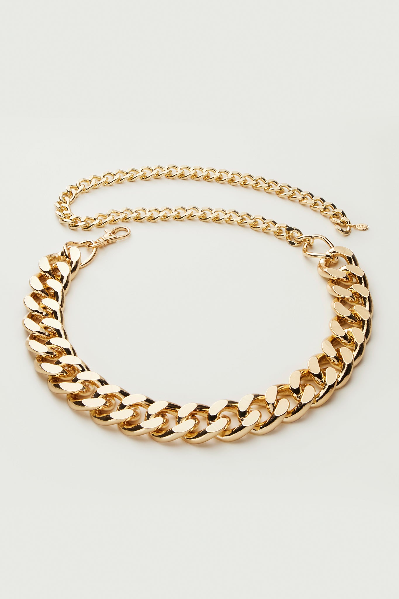 Lori Chain Alloy Metal Belt (Gold)