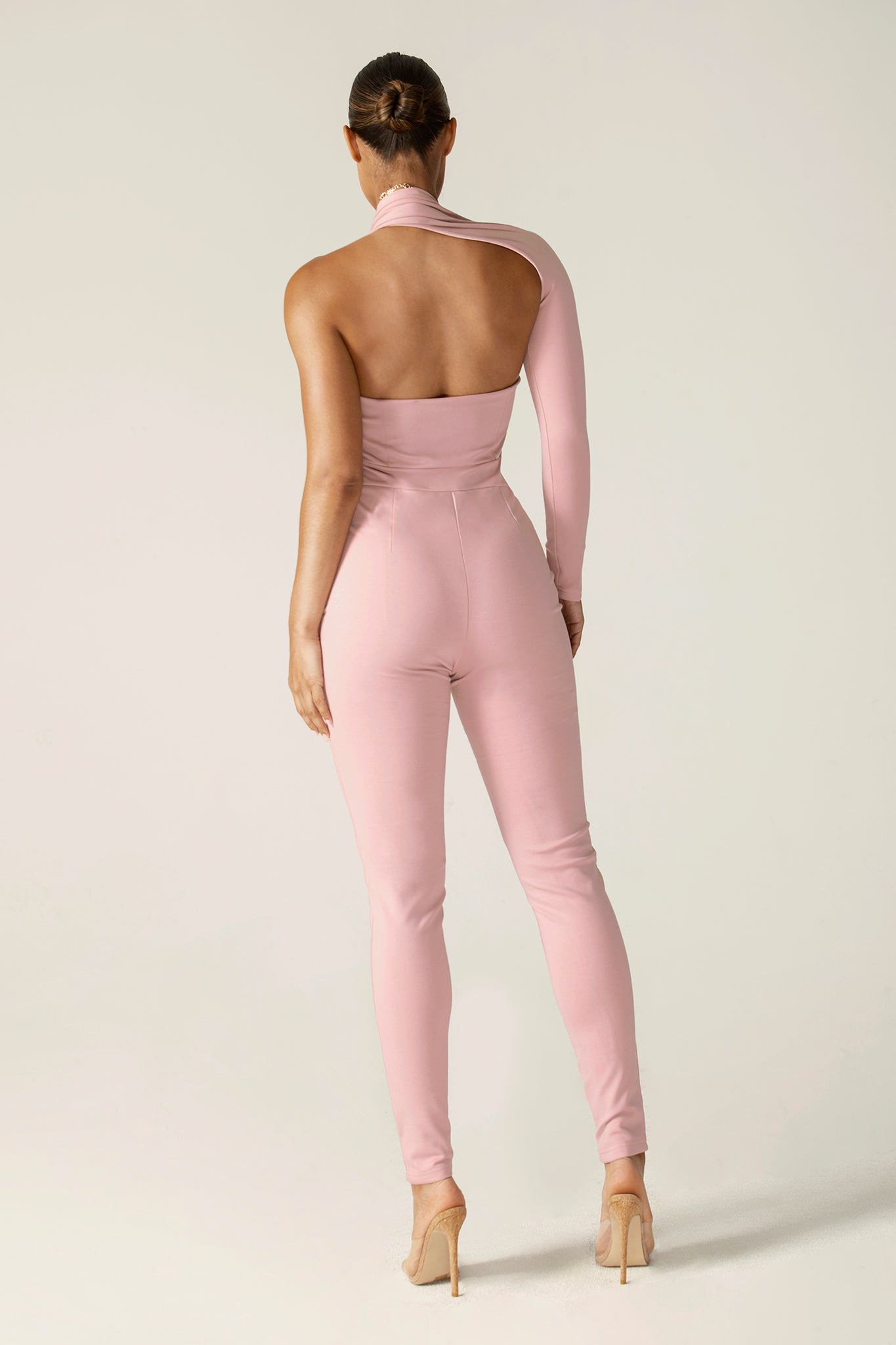 Dariya Modern Jumpsuit (Adobe Rose)