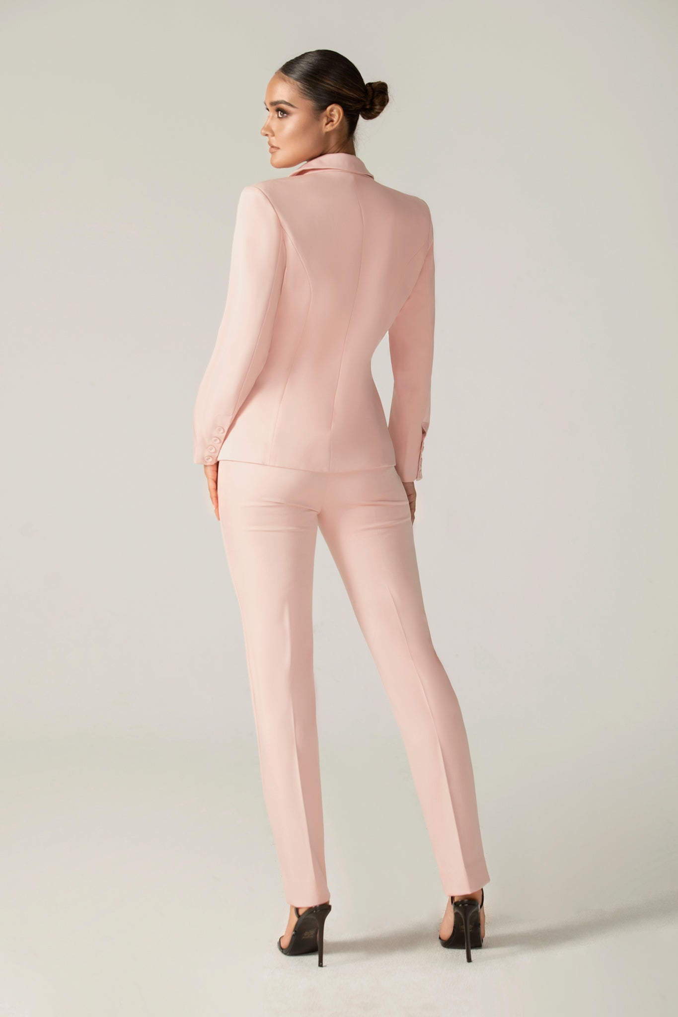 Rocio Tailored Blazer (Soft Pink)