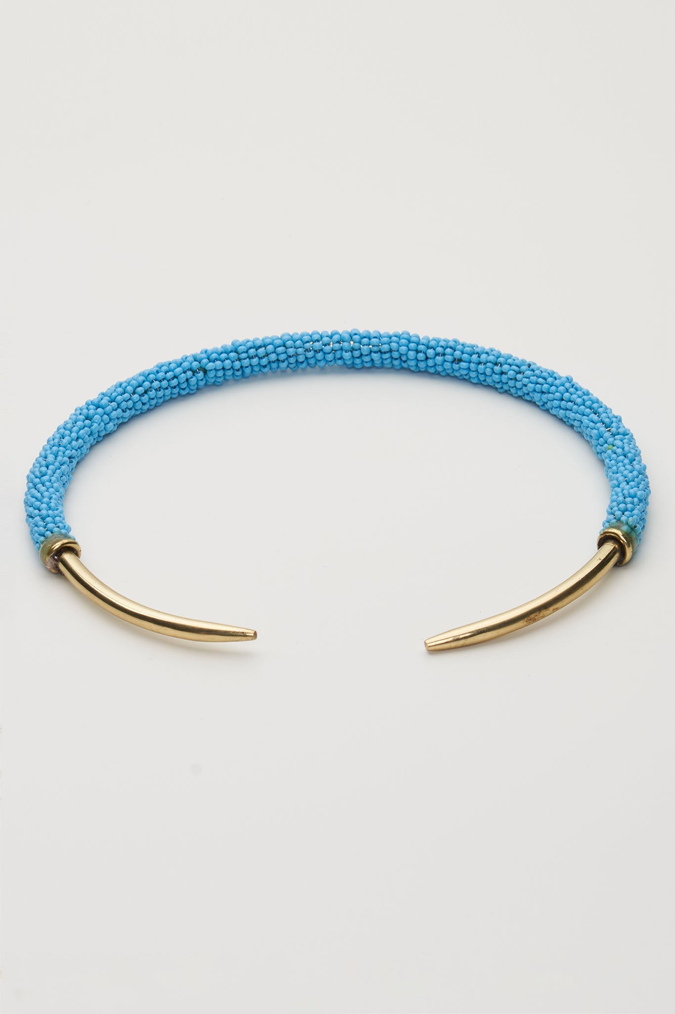 Yulia Handmade Turquoise Seeds Choker (Turquoise)