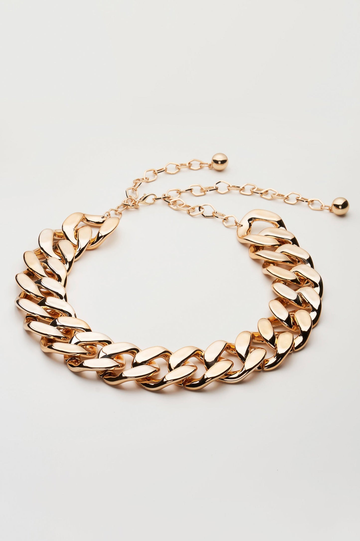 Tonia Chain Plastic Belt (Gold)