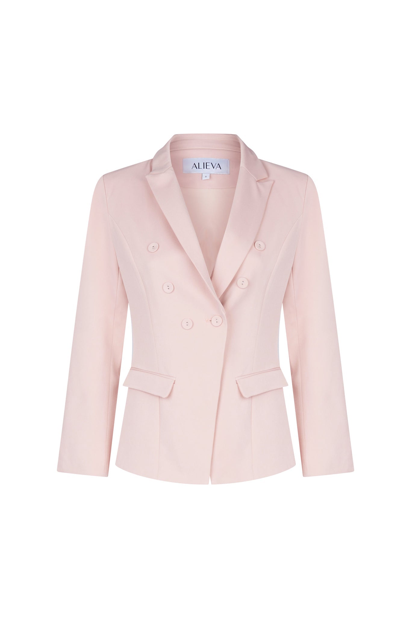 Rocio Tailored Blazer (Soft Pink)
